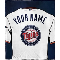 The Northwest Company Minnesota Twins 50'' x 60'' Personalized Silk Touch Sherpa Throw