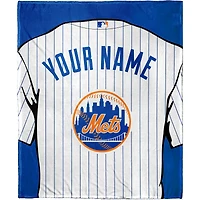 The Northwest Company New York Mets 50'' x 60'' Personalized Silk Touch Sherpa Throw