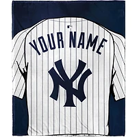 The Northwest Company New York Yankees 50'' x 60'' Personalized Silk Touch Sherpa Throw