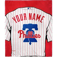 The Northwest Company Philadelphia Phillies 50'' x 60'' Personalized Silk Touch Sherpa Throw