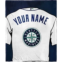 The Northwest Company Seattle Mariners 50'' x 60'' Personalized Silk Touch Sherpa Throw