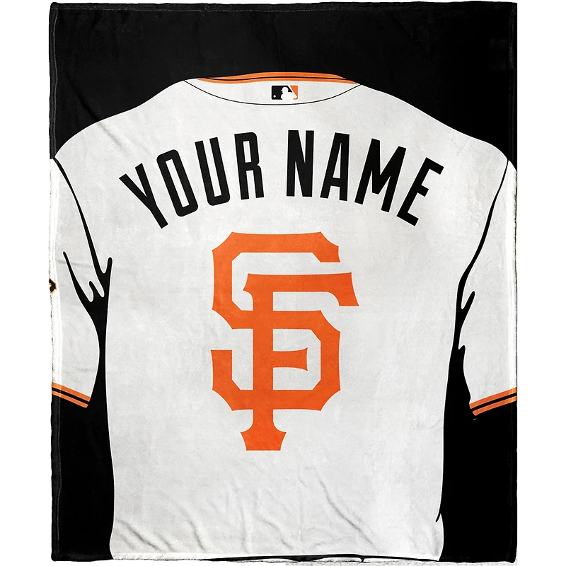 The Northwest Company San Francisco Giants 50'' x 60'' Personalized Silk Touch Sherpa Throw