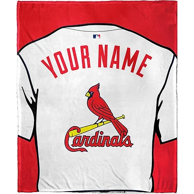 The Northwest Company St. Louis Cardinals 50'' x 60'' Personalized Silk Touch Sherpa Throw