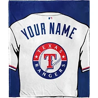 The Northwest Company Texas Rangers 50'' x 60'' Personalized Silk Touch Sherpa Throw