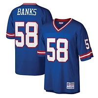 Men's Mitchell & Ness Carl Banks Royal New York Giants Legacy Replica Jersey