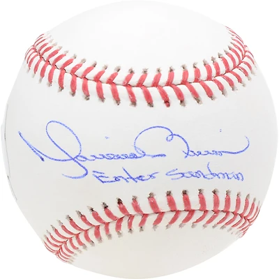 Mariano Rivera New York Yankees Autographed Baseball with "Enter Sandman" Inscription