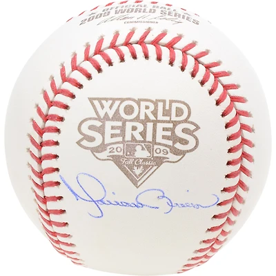 Mariano Rivera New York Yankees Autographed 2009 World Series Logo Baseball