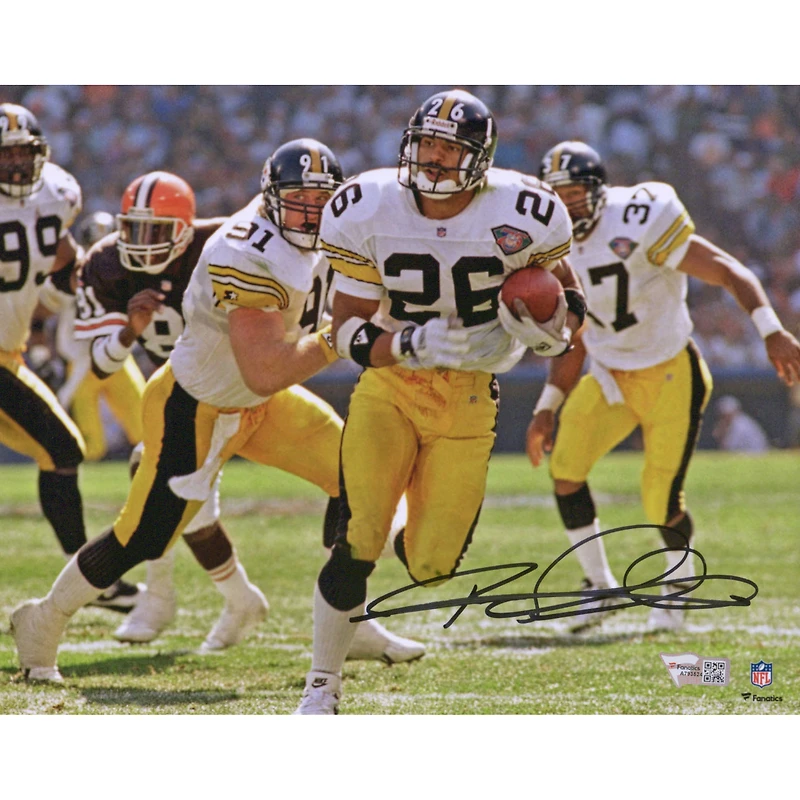 Rod Woodson Pittsburgh Steelers Autographed 8" x 10" Running Photograph