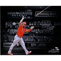Albert Pujols Los Angeles Angels Autographed 16" x 20" Spotlight Photograph with "2000th RBI 5/9/19" Inscription