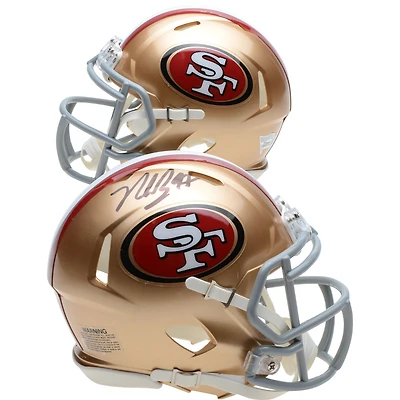 Nick Bosa San Francisco 49ers Autographed Riddell Speed Mini Helmet