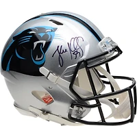 Luke Kuechly Carolina Panthers Autographed Riddell Speed Authentic Helmet