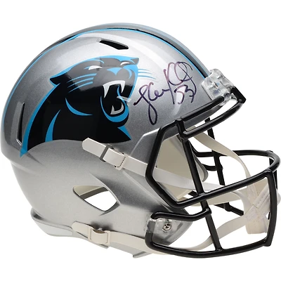 Luke Kuechly Carolina Panthers Autographed Riddell Speed Replica Helmet
