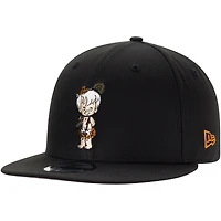 Men's New Era Bamm-Bamm Black The Flintstones 9FIFTY Snapback Hat