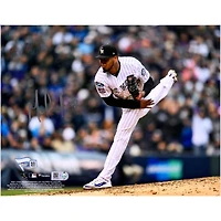 German Marquez Colorado Rockies Autographed 8" x 10" Pitching Photograph