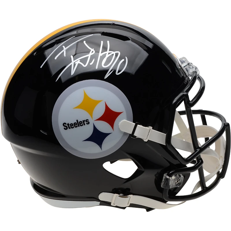 T.J. Watt Pittsburgh Steelers Autographed Riddell Speed Replica Helmet
