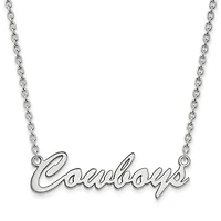 Women's Oklahoma State Cowboys Sterling Silver Script Necklace