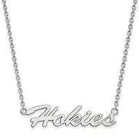 Women's Virginia Tech Hokies Sterling Silver Script Necklace