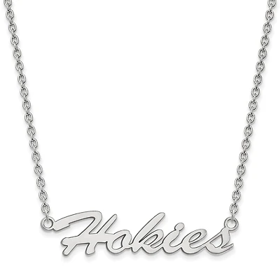 Women's Virginia Tech Hokies Sterling Silver Script Necklace