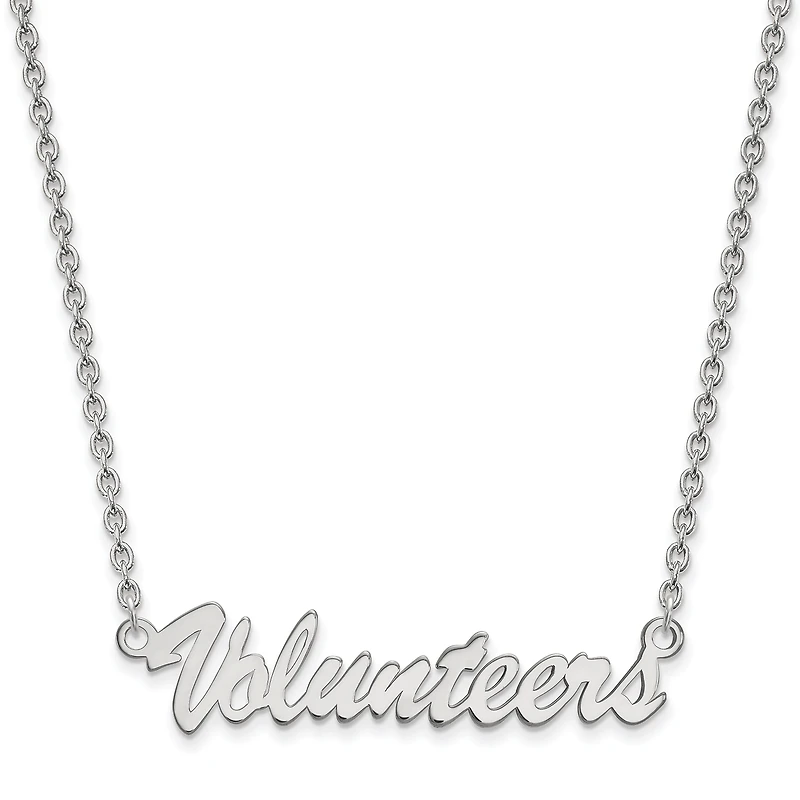 Women's Tennessee Volunteers Sterling Silver Script Logo Necklace