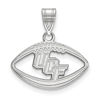 Women's UCF Knights Sterling Silver Logo Football Pendant