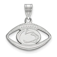 Women's Penn State Nittany Lions Sterling Silver Logo Football Pendant