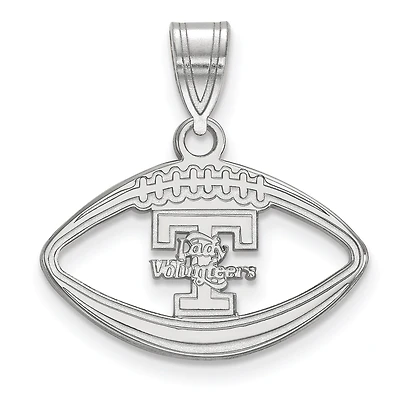 Women's Tennessee Volunteers Sterling Silver Secondary Logo Football Pendant