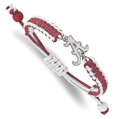 Women's Alabama Crimson Tide Stainless Steel Color Bracelet