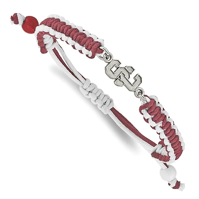 Women's USC Trojans Stainless Steel Color Bracelet