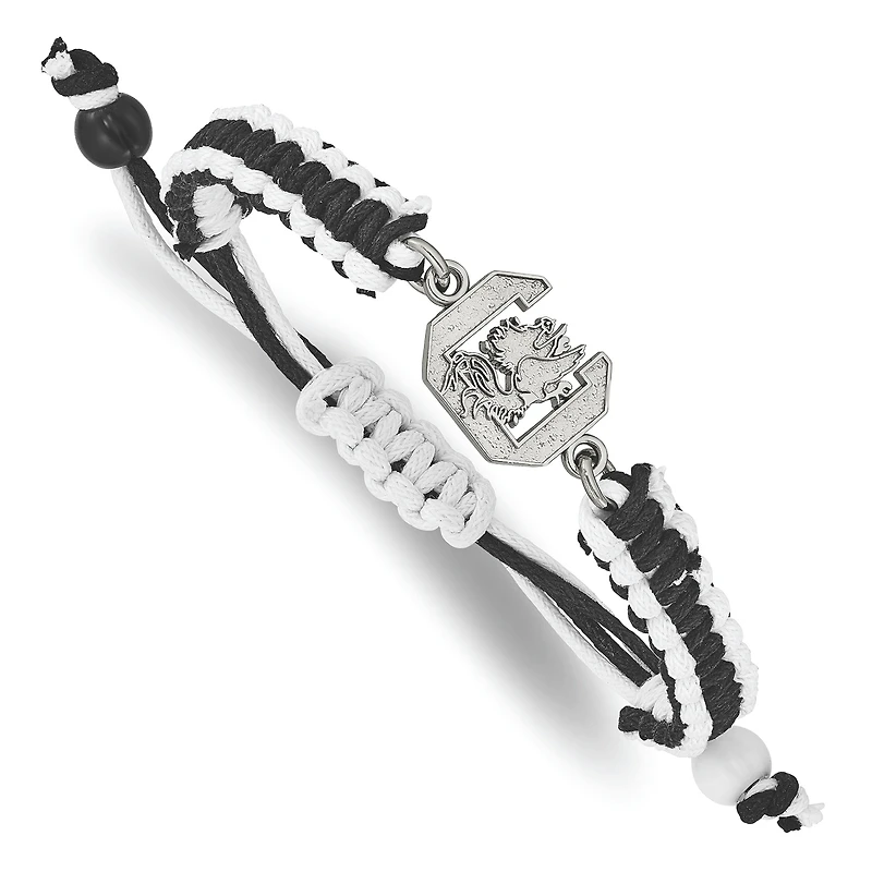 Women's South Carolina Gamecocks Stainless Steel Color Bracelet