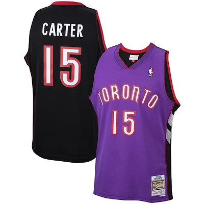 Men's Mitchell & Ness Vince Carter Purple Toronto Raptors 1999/00 Hardwood Classics Swingman Jersey