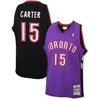 Men's Mitchell & Ness Vince Carter Purple Toronto Raptors 1999/00 Hardwood Classics Swingman Jersey