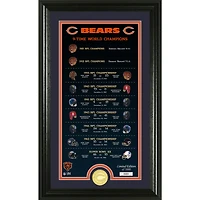 Highland Mint Chicago Bears 12'' x 20'' Team Legacy Photo Mint