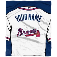 The Northwest Company Atlanta Braves 50'' x 60'' Personalized Silk Touch Throw