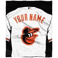The Northwest Company Baltimore Orioles 50'' x 60'' Personalized Silk Touch Throw