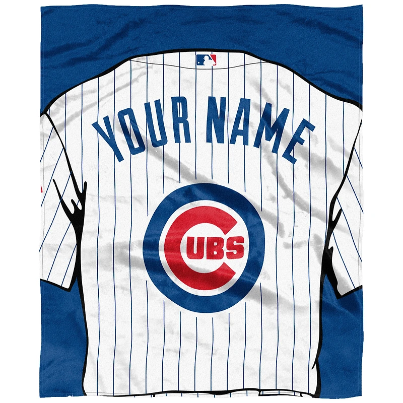 The Northwest Company Chicago Cubs 50'' x 60'' Personalized Silk Touch Throw