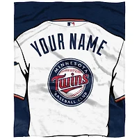 The Northwest Company Minnesota Twins 50'' x 60'' Personalized Silk Touch Throw