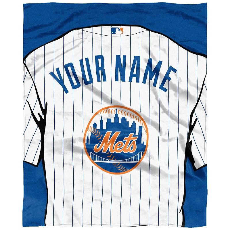 The Northwest Company New York Mets 50'' x 60'' Personalized Silk Touch Throw