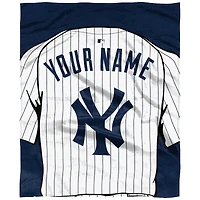 The Northwest Company New York Yankees 50'' x 60'' Personalized Silk Touch Throw