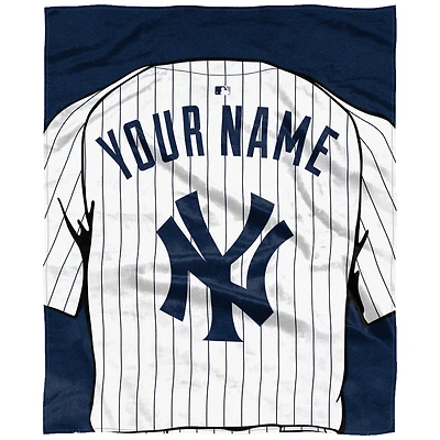 The Northwest Company New York Yankees 50'' x 60'' Personalized Silk Touch Throw