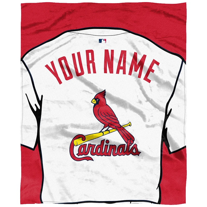 The Northwest Company St. Louis Cardinals 50'' x 60'' Personalized Silk Touch Throw