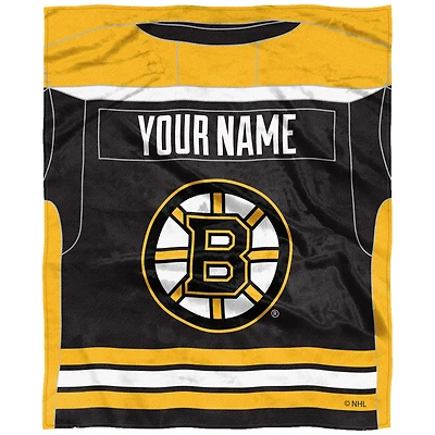The Northwest Company Boston Bruins 50'' x 60'' Personalized Silk Touch Throw