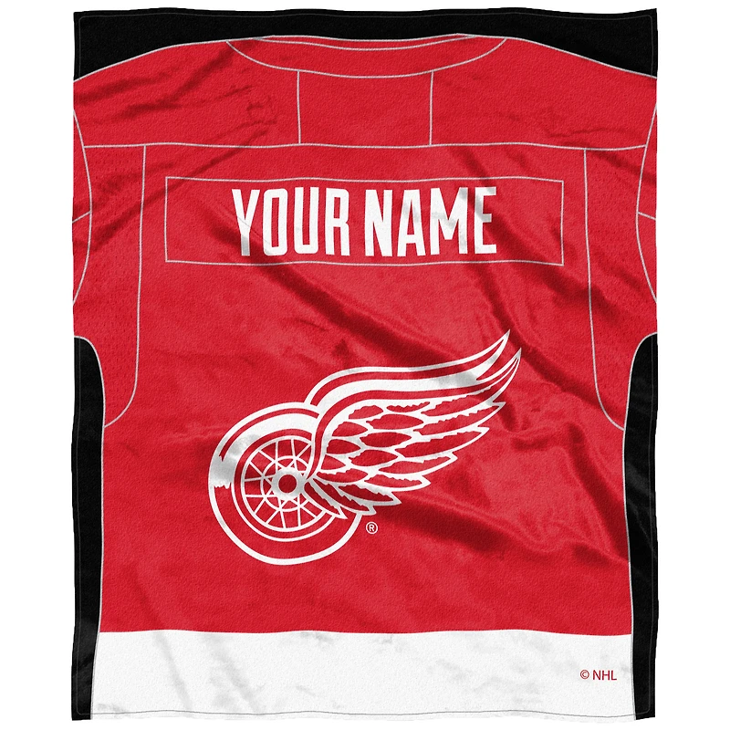 The Northwest Company Detroit Red Wings 50'' x 60'' Personalized Silk Touch Throw