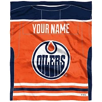 The Northwest Company Edmonton Oilers 50'' x 60'' Personalized Silk Touch Throw