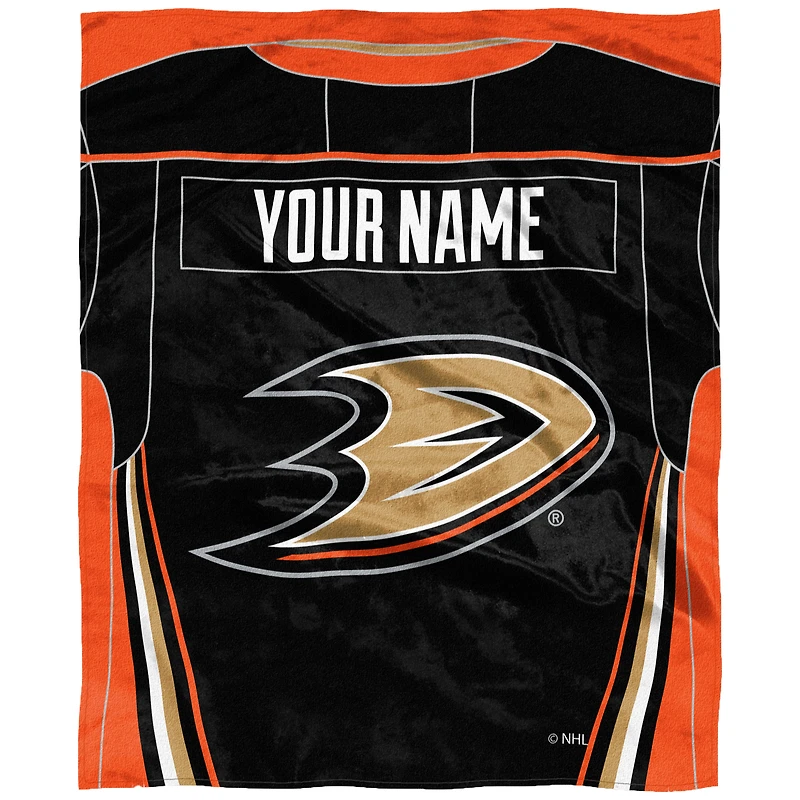 The Northwest Company Anaheim Ducks 50'' x 60'' Personalized Silk Touch Throw