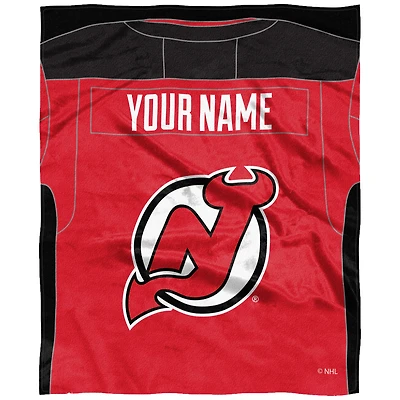 The Northwest Company New Jersey Devils 50'' x 60'' Personalized Silk Touch Throw