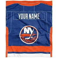 The Northwest Company New York Islanders 50'' x 60'' Personalized Silk Touch Throw