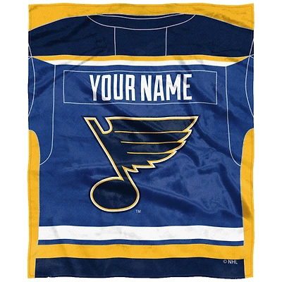 The Northwest Company St. Louis Blues 50'' x 60'' Personalized Silk Touch Throw