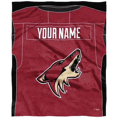 The Northwest Company Arizona Coyotes 50'' x 60'' Personalized Silk Touch Throw