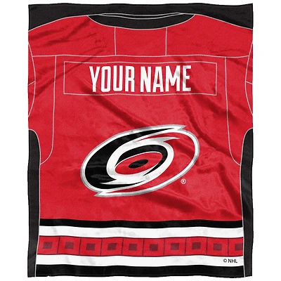 The Northwest Company Carolina Hurricanes 50'' x 60'' Personalized Silk Touch Throw
