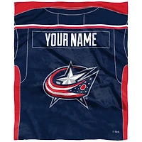 The Northwest Company Columbus Blue Jackets 50'' x 60'' Personalized Silk Touch Throw